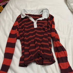 Vans long sleeve collared shirt